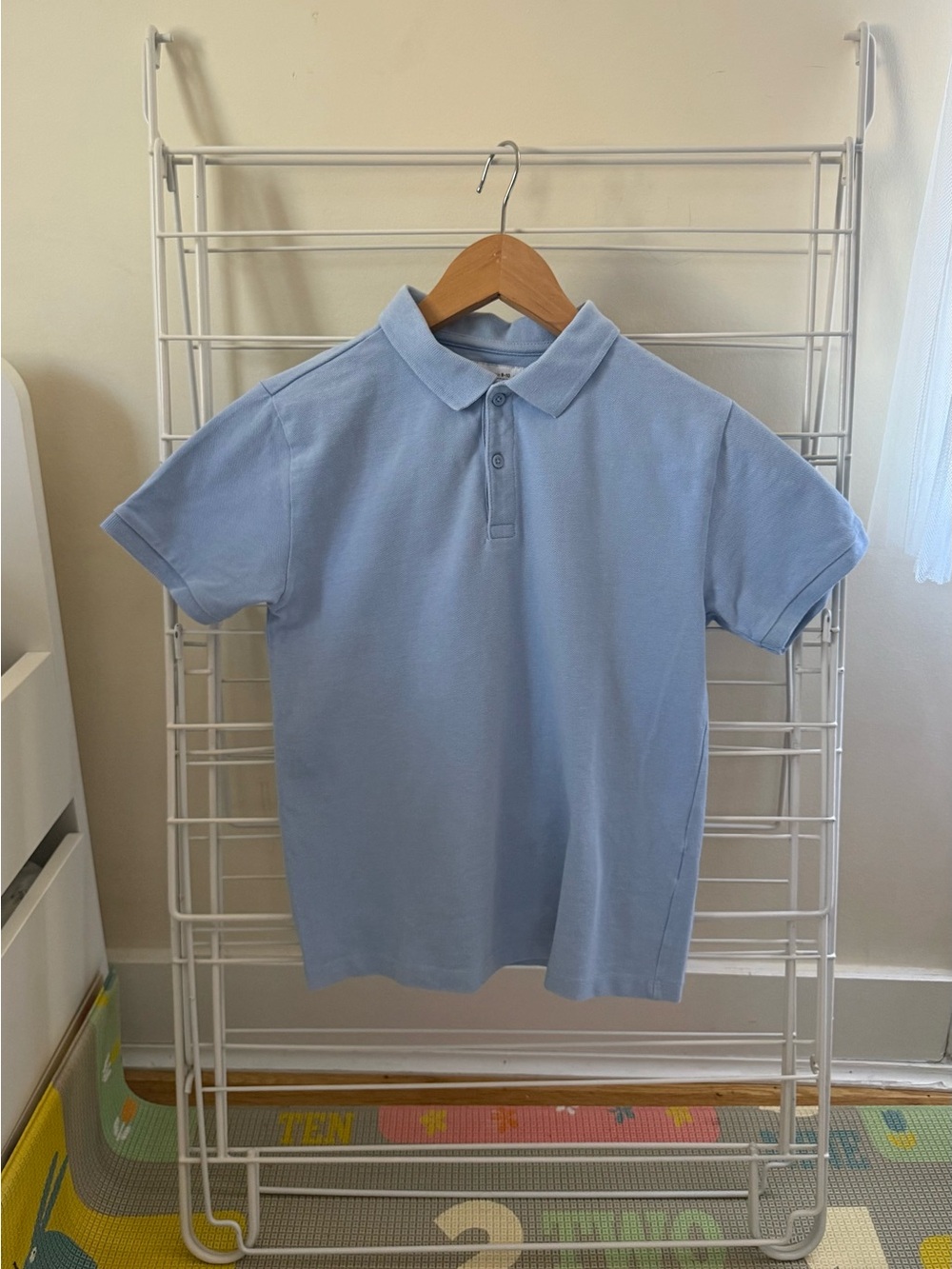 Zara Light Blue Polo Shirt for Kids